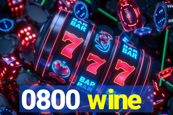 0800 wine